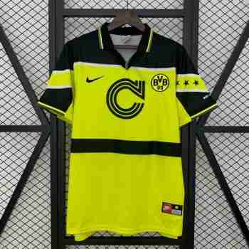 Thailandia Maglia Calcio Borussia Dortmund Retro Prima 1996 1997