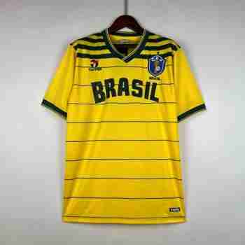 Thailandia Maglia Calcio Brasile Retro Prima 1984
