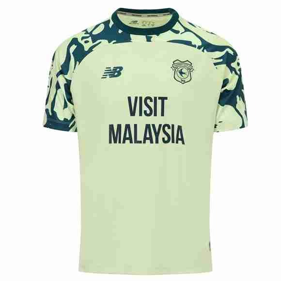 Tailandia Camiseta Cardiff City 2ª 2025-2026 Thailandia Maglia Calcio Cardiff City Away 2025 2026
