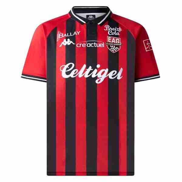 Tailandia Camiseta Guingamp 1ª 2025-2026 Thailandia Maglia Calcio Ea Guingamp Prima 2025 2026