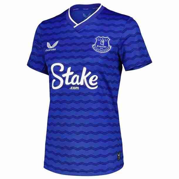 Camiseta Everton 1ª Mujer 2025-2026 Thailandia Maglia Calcio Everton Donna Prima 2025 2026