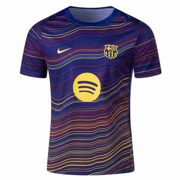 Camiseta Barcelona Pre-Match 2025-2026 Thailandia Maglia Calcio FC Barcellona Pre-Partita 2025 26
