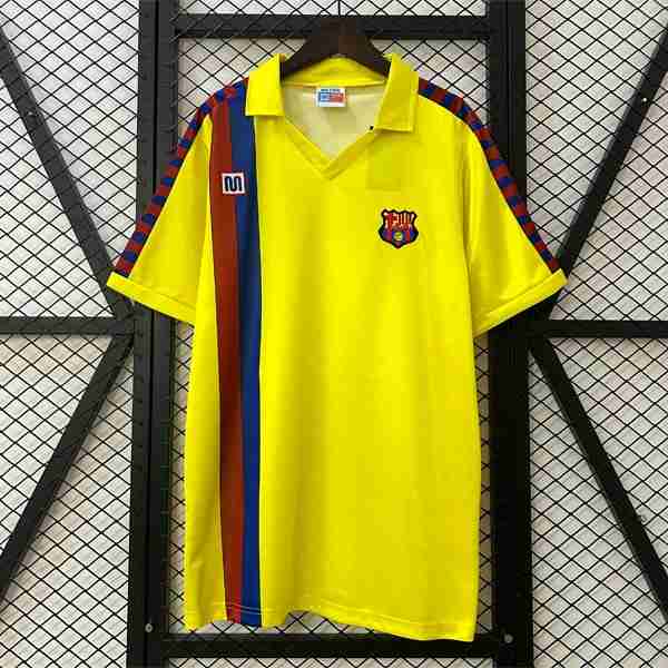 Tailandia Camiseta Barcelona 2ª Retro 1982-1984 Thailandia Maglia Calcio FC Barcellona Retro Away 1982 1984
