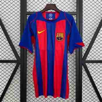 Thailandia Maglia Calcio FC Barcellona Retro Prima 2004 2005