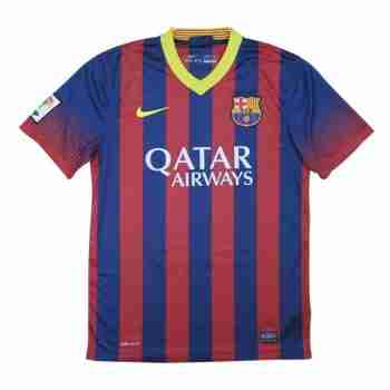 Thailandia Maglia Calcio FC Barcellona Retro Prima 2013 2014