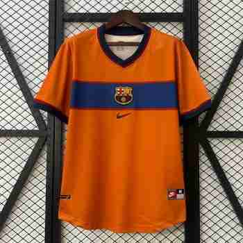 Thailandia Maglia Calcio FC Barcellona Retro Terza 1998 1999