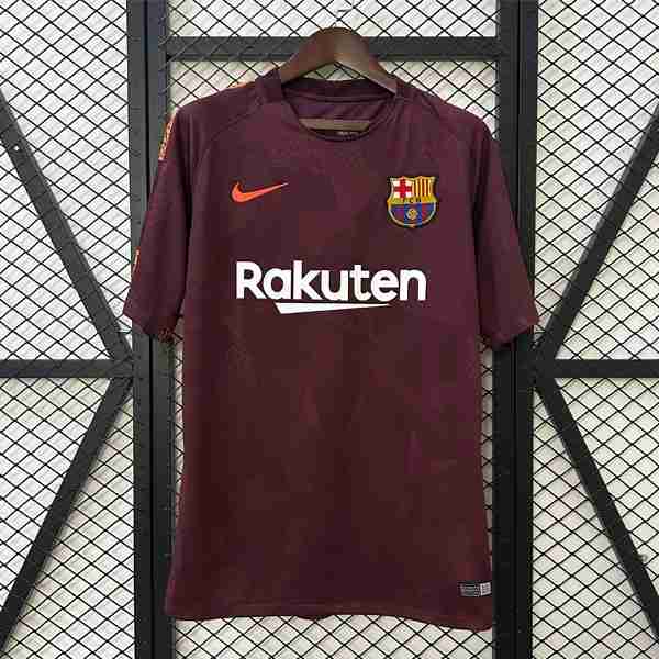 Tailandia Camiseta Barcelona 3ª Retro 2017-2018 Thailandia Maglia Calcio FC Barcellona Retro Terza 2017 2018