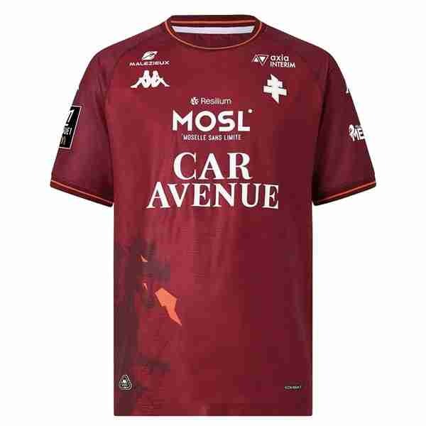 Tailandia Camiseta FC Metz 1ª 2025-2026 Thailandia Maglia Calcio FC Metz Prima 2025 2026