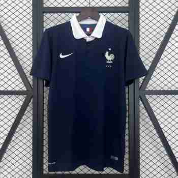 Thailandia Maglia Calcio Francia Retro Prima 2014