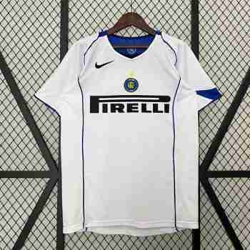 Thailandia Maglia Calcio Inter Milan Retro Away 2004 2005