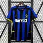 Thailandia Maglia Calcio Inter Milan Retro Prima 2002 2003
