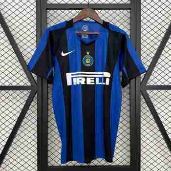 Thailandia Maglia Calcio Inter Milan Retro Prima 2004 2005