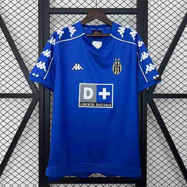 Tailandia Camiseta Juventus 2ª Retro 1999-2000 Thailandia Maglia Calcio Juventus Retro Away 1999 2000