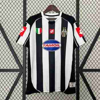 Thailandia Maglia Calcio Juventus Retro Prima 2002 2003