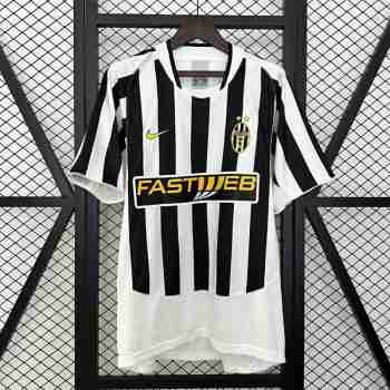 Thailandia Maglia Calcio Juventus Retro Prima 2003 2004