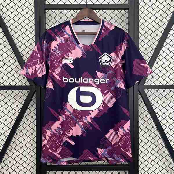 Tailandia Camiseta Lille LOSC Fourth 2025-2026 Thailandia Maglia Calcio Lille OSC Quarta 2025 2026