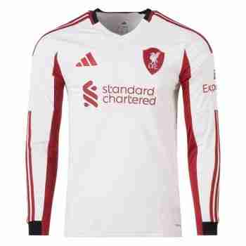 Thailandia Maglia Calcio Liverpool Manica Lunga Away 2025 2026
