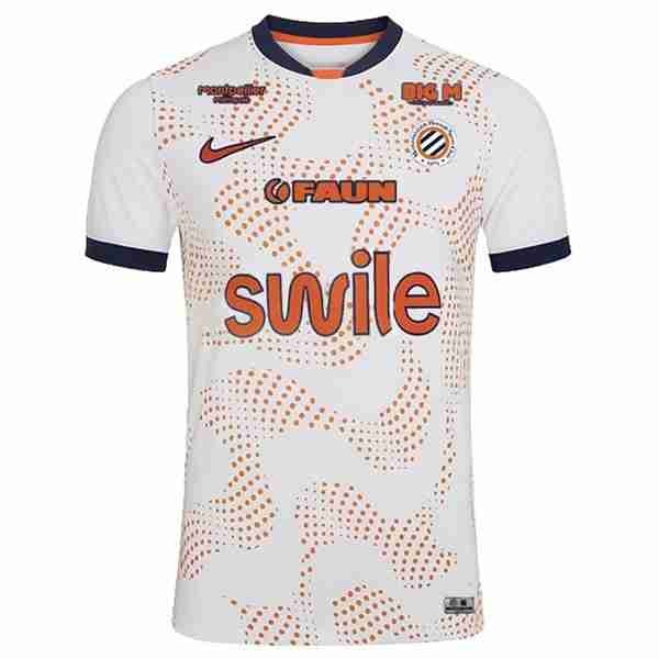 Tailandia Camiseta Montpellier 2ª 2025-2026 Thailandia Maglia Calcio Montpellier Away 2025 2026