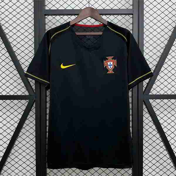 Tailandia Camiseta Portugal 2ª Retro 2006 Thailandia Maglia Calcio Portogallo Retro Away 2006