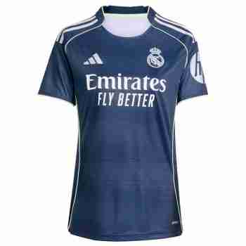 Thailandia Maglia Calcio Real Madrid Donna Away 2025 2026