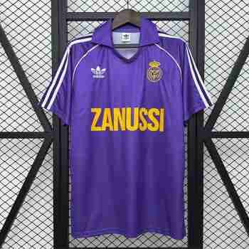 Thailandia Maglia Calcio Real Madrid Retro Away 1984 1985