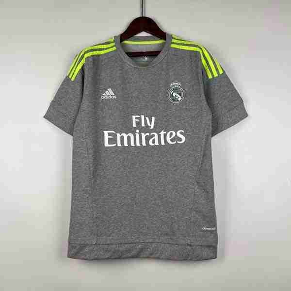 Tailandia Camiseta Real Madrid 2ª Retro 2015 2016 Thailandia Maglia Calcio Real Madrid Retro Away 2015 2016