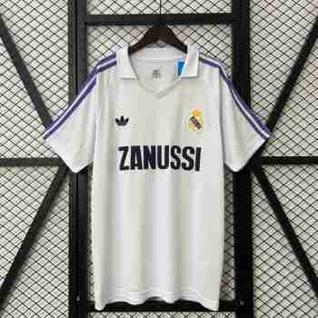 Thailandia Maglia Calcio Real Madrid Retro Prima 1984 1985