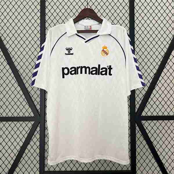 Tailandia Camiseta Real Madrid 1ª Retro 1988 Thailandia Maglia Calcio Real Madrid Retro Prima 1988