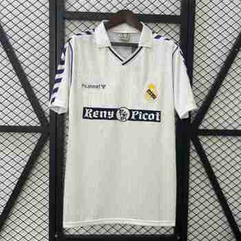 Thailandia Maglia Calcio Real Madrid Retro Prima 1989 1990