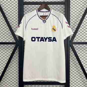 Thailandia Maglia Calcio Real Madrid Retro Prima 1990 1992