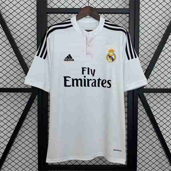Tailandia Camiseta Real Madrid 1ª Retro 2014-2015 Thailandia Maglia Calcio Real Madrid Retro Prima 2014 2015