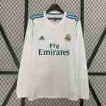 Thailandia Maglia Calcio Real Madrid Retro Prima Manica Lunga 2017 2018
