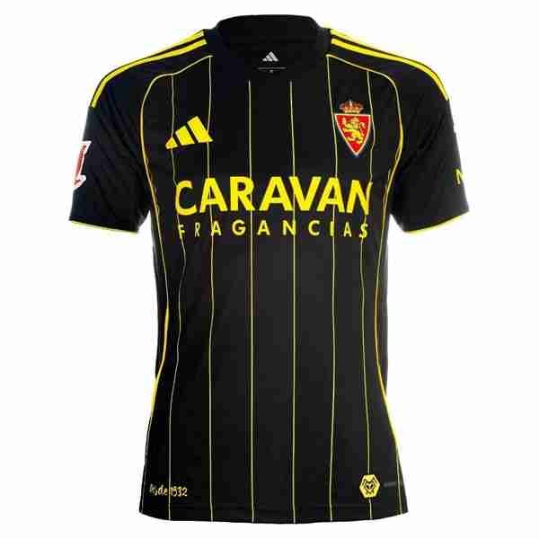 Tailandia Camiseta Real Zaragoza 2ª 2025-2026 Thailandia Maglia Calcio Real Zaragoza Away 2025 2026
