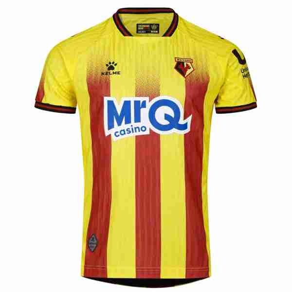 Tailandia Camiseta Watford 1ª 2025-2026 Thailandia Maglia Calcio Watford Prima 2025 2026