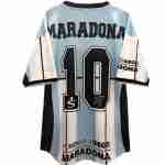 Thailandia Maradona NO.10 Maglia Calcio Argentina Retro Prima 2001 Blu
