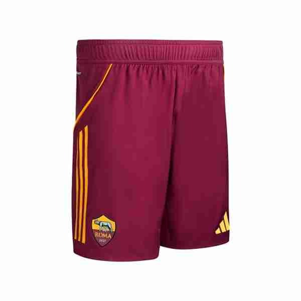 Pantalones AS Roma 1ª 2025-2026 Thailandia Pantaloni AS Roma Prima 2025 2026