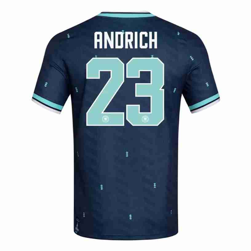 ANDRICH NO.23 Maglia Calcio Germania Away 2026 – Versione Giocatore ANDRICH NO.23 Maglia Calcio Germania Away 2026 – Versione Giocatore