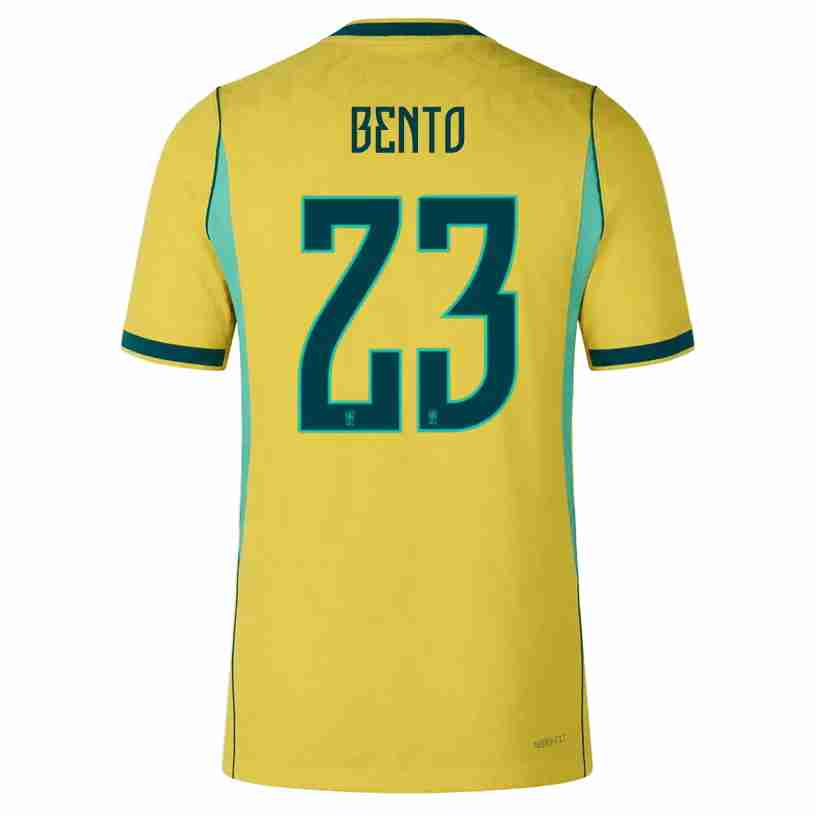 BENTO NO.23 Maglia Calcio Brasile Prima 2026 – Versione Giocatore BENTO NO.23 Maglia Calcio Brasile Prima 2026 – Versione Giocatore