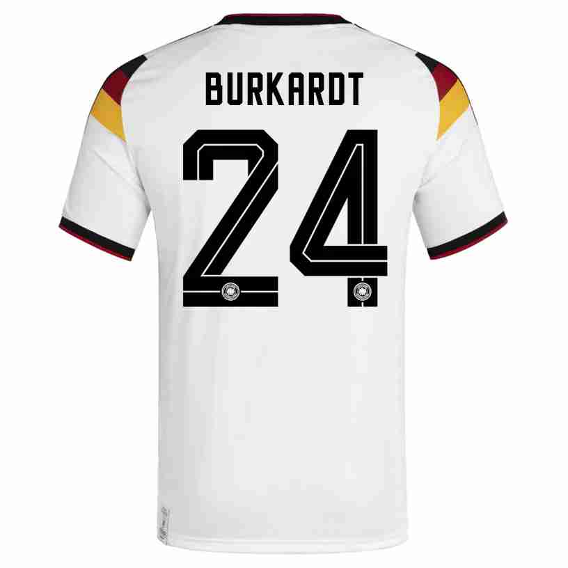 BURKARDT NO.24 Maglia Calcio Germania Prima 2026 – Versione Giocatore BURKARDT NO.24 Maglia Calcio Germania Prima 2026 – Versione Giocatore