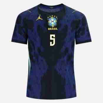 CASEMIRO NO.5 Maglia Calcio Brasile Away 2026 – Versione Giocatore_1