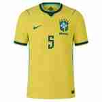 CASEMIRO NO.5 Maglia Calcio Brasile Prima 2026 – Versione Giocatore