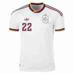 CUBARSÍ NO.22 Maglia Calcio Spagna Away 2026 – Versione Giocatore