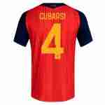 CUBARSI NO.4 Maglia Calcio Spagna Prima 2026 – Versione Giocatore