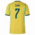 CUNHA NO.7 Maglia Calcio Brasile Prima 2026 – Versione Giocatore