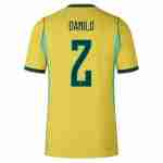 DANILO NO.2 Maglia Calcio Brasile Prima 2026 – Versione Giocatore