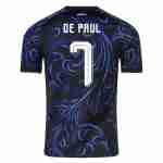 DE PAUL NO.7 Maglia Calcio Argentina Away 2026 – Versione Giocatore