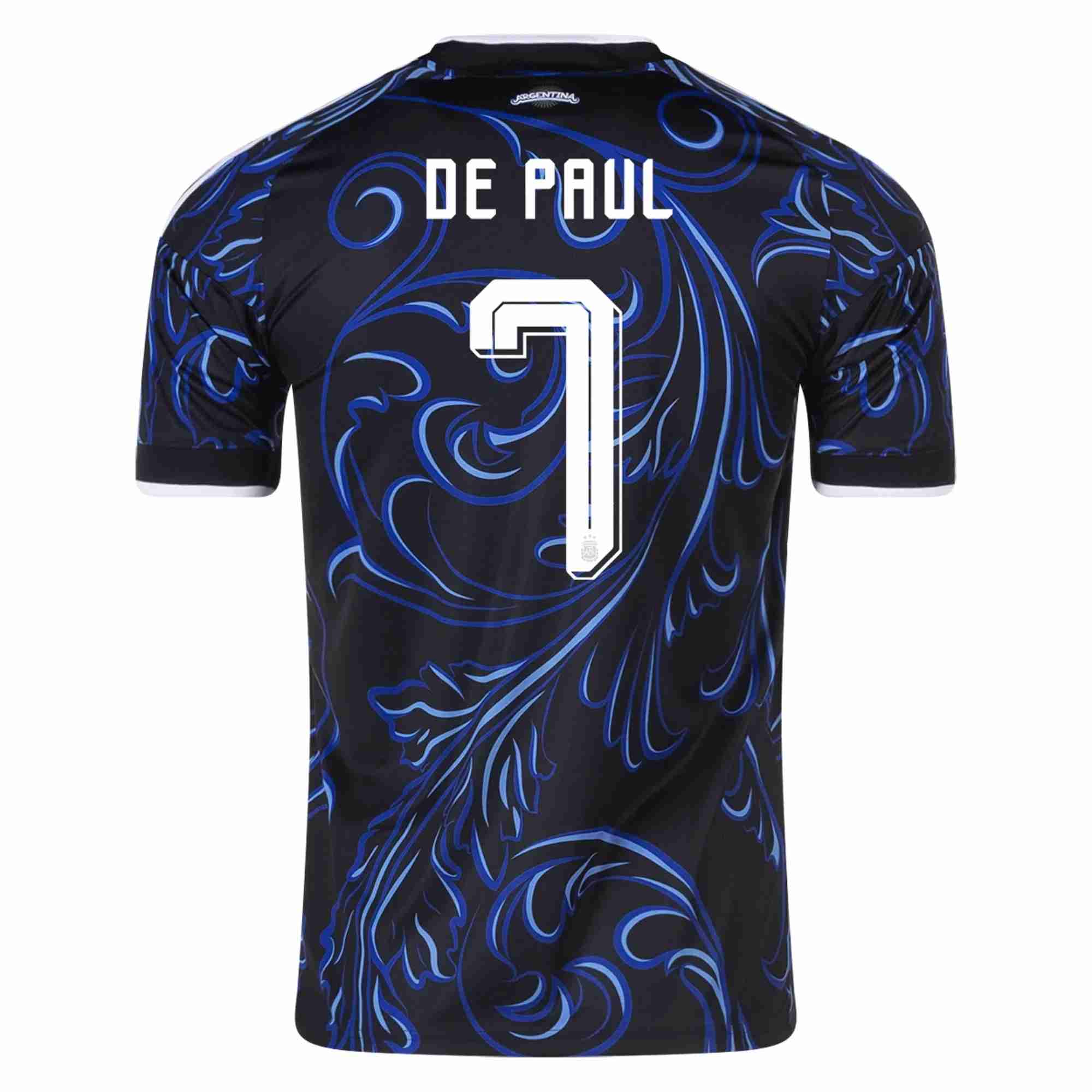 DE PAUL NO.7 Maglia Calcio Argentina Away 2026 – Versione Giocatore DE PAUL NO.7 Maglia Calcio Argentina Away 2026 – Versione Giocatore