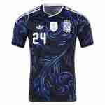 E.FERNANDEZ NO.24 Maglia Calcio Argentina Away 2026 – Versione Giocatore
