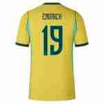 ENDRICK NO.19 Maglia Calcio Brasile Prima 2026 – Versione Giocatore