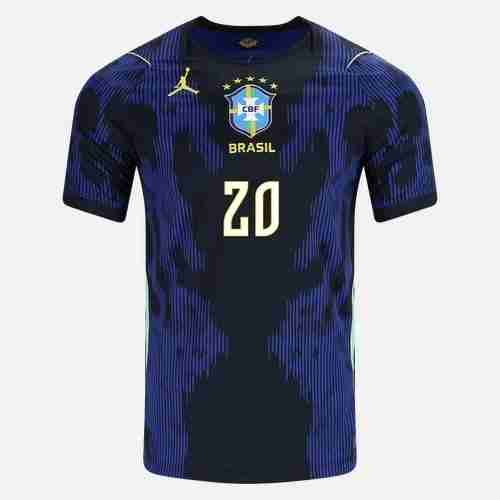 ESTÊVÃO NO.20 Maglia Calcio Brasile Away 2026 – Versione Giocatore_1 ESTÊVÃO NO.20 Maglia Calcio Brasile Away 2026 – Versione Giocatore_1